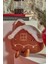 New Year Yılbaşı Ginger Home Şekilli Kırlent 1