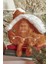 New Year Yılbaşı Ginger Home Şekilli Kırlent 2