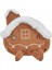 New Year Yılbaşı Ginger Home Şekilli Kırlent 3
