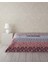 Metrashop Home Fanciful Patchwork Çift Kişilik Çok Amaçlı Örtü Bordo 1