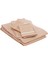 Metrashop Prestige Saten Delux DÜZ Pamuk Saten Nevresim Takımı, Cappucino, Çift Kişilik 1