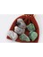 Anyolit Ruby In Zoisite Taşı-Rutil Kuvars Taşı Işlenmemiş Doğal Taş Ham Kütle 2'li Set 20/30GR 1