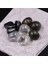 Aura Kuvars Taşı-Labradorit Taşı-Shungite Taşı Doğal Taş Kütle 3'lü Set (Tamburlanmış/tımbıl) 3