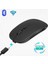 Brijo ivo Tech Sessiz Tıklama Şarjlı Çift Modlu Bluetooth Kablosuz 2.4ghz Beyaz Mouse 1