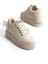 Dora Gizli Ökçe Yüksek Taban Bağcıklı Kadın Spor Ayakkabı Sneaker 3