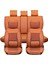 Mini Copper Contryman Yarı Deri Platin Serisi Oto Koltuk Kılıfı Tam Set Tarçın 1