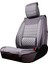 Isuzu D-Max Yarı Deri Platin Serisi Oto Koltuk Kılıfı Tam Set Gri 3