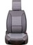 Nissan Skystar Yarı Deri Platin Serisi Oto Koltuk Kılıfı Tam Set Füme 2