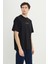 %100 Pamuk Oversize Fit Geniş Kesim Bisiklet Yaka Baskılı Tişört 3