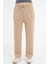 Vizon Yüksek Bel Beli Lastikli Bağcıklı Wide Leg Basic Eşofman Alt 4