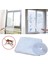 Pencere Cam Sineklik-Beyaz ( 125 cm x 75 Cm)+4m Bant 2