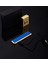 Şık Görünümlü USB Şarjlı Rezistanslı Ince Slim Metal Çakmak (Mavi) 3