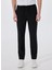 Bağlamalı Bel Normal Paça Siyah Erkek Chino Pantolon MML5SM-PNT 9535 2