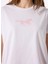 Bisiklet Yaka Baskılı Beyaz Kadın T-Shirt M5SL-TST1861 4
