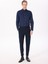 Slim Fit Gömlek Yaka Lacivert Erkek Gömlek HM3010028 2