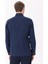 Slim Fit Gömlek Yaka Lacivert Erkek Gömlek HM3010028 5