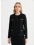 Standart Siyah Kadın Ceket 25YSL1450 3
