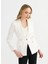 Standart Ekru Kadın Ceket 25YSL1445 3