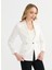 Standart Ekru Kadın Ceket 25YSL1445 4