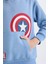 Erkek Çocuk Marvel Avengers Regular Fit Kapüşonlu Kalın Sweatshirt Kumaşı SWEATSHIRT D4717A8NS 5