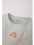 Kız Bebek Nakışlı Uzun Kollu Fitilli Kaşkorse Pijama Takımı B9239A524SP 3