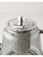Odin Borosilikat Cam Çaydanlık 600-1200 ml Gri 3