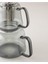 Odin Borosilikat Cam Çaydanlık 600-1200 ml Gri 5