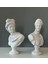 Apollo ve Diana Dekoratif Büst Heykel 3