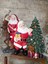 Çam Ağaçlı Noel Baba Heykeli, Noel Baba Biblo, Yılbaşı Hediyesi 1