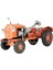 John Deere Traktör Eskitilmiş Metal Biblo Turuncu Gt-56 Qq 2
