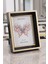 Milano Camlı Dekoratif Resim Çerçevesi Siyah-Gold Ayarlanabilir Ayaklı-Duvara Asılabilir 13X18 cm 1
