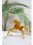 Unicorn Tek Boynuzlu At Cam Dekoratif Cam Biblo - Amber 1
