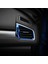 Merkezi Kontrol Hava Çıkışı Dekorasyon Kapak Trim Etiket Paslanmaz Çelik 10TH Gen Honda Civic 2019 2018 2017 2016, Mavi (Yurt Dışından) 4