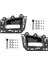 2 Adet Ön Sol ve Sağ Iç Iç Kapı Kolu Seti 2005-2011 Jeep Grand Cherokee Için Gri ve Krom (Yurt Dışından) 1