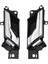 Sağ Iç Kapı Kolu Krom Trim Çerçeve 96660864 Chevy Captiva Sport 2012-2015 Saturn Vue 2008-2010 Için (Yurt Dışından) 3