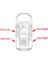 Sağ Iç Kapı Kolu Araba Kapı Iç Aktüatör Skoda Fabia 2015-2017 Için 6V0837221A 6V08222A 6VD837222E (Yurt Dışından) 2