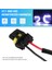 1 Adet Araba Sis Işık Röle Kablo Demeti H11 880 Röle Adaptörü Uzatma Kablosu 40A LED Işık ve Halojen Sis Işık Konektörü (Yurt Dışından) 4