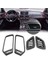 Karbon Fiber Pvc Dashboard Hava Firar Çıkışı Kapak Trim Honda Accord 2018-2022 Için (Yurt Dışından) 2
