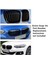 Parlak Siyah Çift Çıtalar Ön Böbrek Izgara Izgara Değiştirme Bmw E81 E87 E82 E88 120I 128I 130I 135I Seçilen 2007-2011 (Yurt Dışından) 4