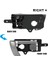 Sol + Sağ Yan Iç Iç Kapı Kolu 2007-2012 Hyundai Santa Fe Için Gri Düğmeli 82610-2B010 82620-2B010 (Yurt Dışından) 4
