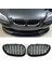 Ön Tampon Kaput Böbrek Izgara Yedek Çift Çıta Spor Izgaralar Bmw 5 Serisi E60 E61 2003-2009 (Mat Siyah) (Yurt Dışından) 3