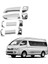 Abs Galvanik Kolu Kapı Kolu Kapak Dekorasyon 2005-2015 Toyota Hiace/hıace 2005-2015 (Yurt Dışından) 4