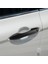 Toyota Camry 2018-2023 Corolla 2020-2023 Için Araba Kapı Kolu Kapak Trim Aksesuarları (Akıllı Anahtar Delikleri Yok, Mat Siyah) (Yurt Dışından) 2