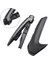 Karbon Fiber Ön El Freni Ayar Kapağı Honda Civic 2006 2007 2008 2009 2010 2011 Iç Aksesuar (Yurt Dışından) 4