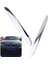 2 Adet Krom Abs Ön Tampon Üstü Böbrek Izgarası Kaput Kapağı Trim 51137117242 Bmw 3 Serisi Için E90 E91 2006-2008 (Yurt Dışından) 4