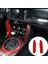 Subaru Brz Toyota 86 2012-2020 Için Araba Merkezi Konsol Yan Trim Vites Paneli Çerçeve Çıkartmalar Aksesuarları, Kırmızı (Yurt Dışından) 2