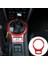 Subaru Brz Toyota 86 2012-2020 Için Araba Merkezi Konsol Yan Trim Vites Paneli Çerçeve Çıkartmalar Aksesuarları, Kırmızı (Yurt Dışından) 3