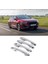 4 Adet Krom Gümüş Araba Dış Yan Kapı Kolu Krom Çerçeve Trim Için Akıllı Delik ile Ford Focus 2019 2020 2021 2022 (Yurt Dışından) 2
