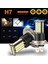 Adet H7 LED Sis Ampulleri Drl 3200 Lümen Süper Parlak 84-Smd 12V 24V H7 LED Ampuller Arabalar, Kamyonlar, 6000K Beyaz Için Yedek (Yurt Dışından) 3