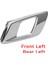 Ford Ranger 2012-2021 Everest 2015-2021 Mazda BT50 2012-2019 Araç Iç Kapı Iç Kol Krom Için Sol (Yurt Dışından) 3